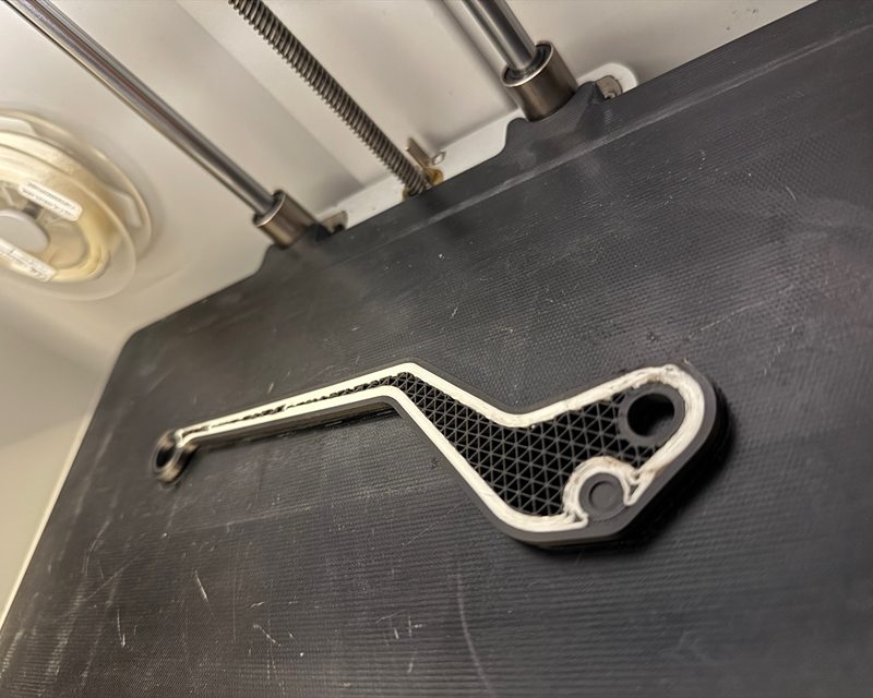 Carbon-verstärktes Bauteil im Detail