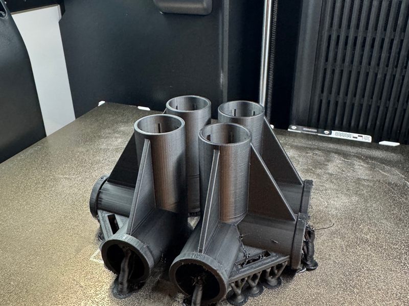 Carbon-verstärktes Bauteil aus dem Drucker