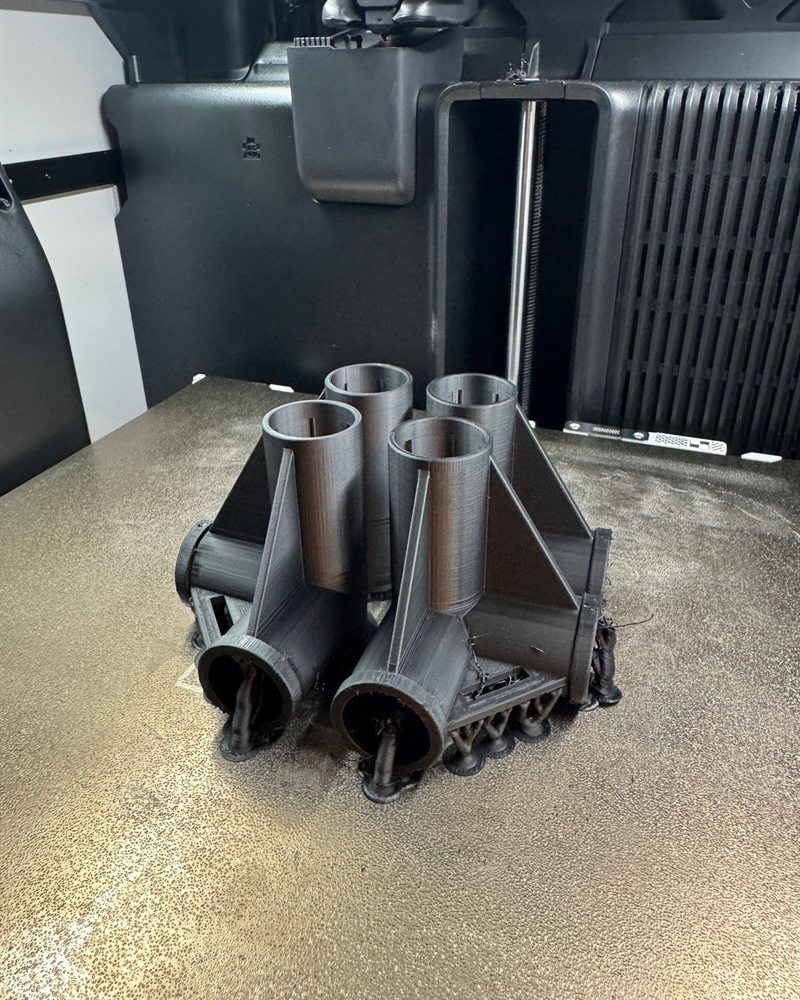 Endlosfaserverstärktes Carbon-Bauteil aus dem 3D-Druck